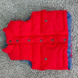 GAP Red Puffer Vest for Kids